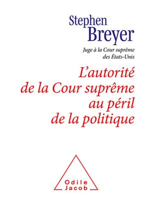 cover image of L' Autorité de la Cour suprême au péril de la politique